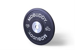 Диск уретановый соревновательный BUMPER PLATE MD Buddy MD1034 5 кг - фото 240642