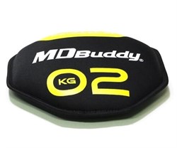 Диск-утяжелитель для фитнеса MD Buddy MD2221 2 кг - фото 241024