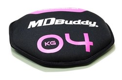 Диск-утяжелитель для фитнеса MD Buddy MD2221 4 кг - фото 241025