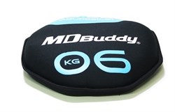 Диск-утяжелитель для фитнеса MD Buddy MD2221 6 кг - фото 241026