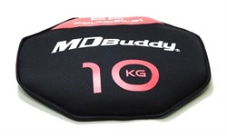 Диск-утяжелитель для фитнеса MD Buddy MD2221 10 кг - фото 241027