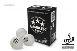 Мячи для н/т GAMBLER P40+ BALL - 6 PACK - фото 247008