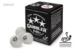 Мячи для н/т GAMBLER P40+ BALL - 36 PACK - фото 247024