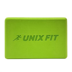 Блок для йоги и фитнеса UNIX Fit (200 г) 23 х 15 х 7 см, 1 шт, розовый - фото 274027